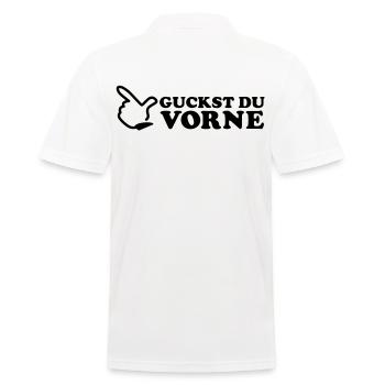 Do you watch with front / rear - surprise 1c - Men's Polo Shirt - white - Back - Kai (181cm)