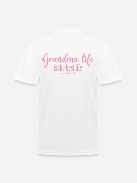 La vie de grand-mère - Polo Homme - blanc