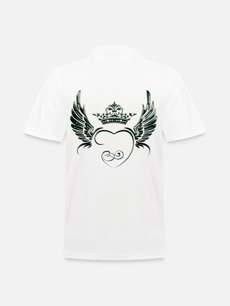 Angel-Wings-Angels-Wings-Petit Ange-Wing-Fly - Polo Homme - blanc