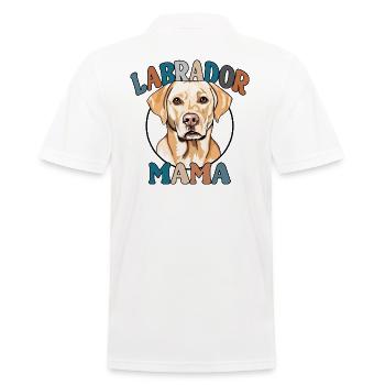 Labrador Maman Chiens Chien Labbi Wilsigns - Polo Homme - blanc - Dos - Kai (181cm)