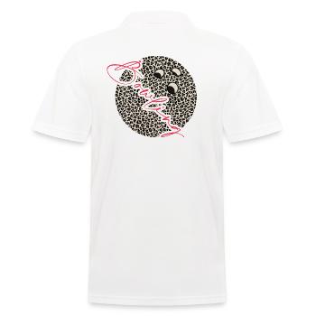 bowling bowlingkugel strike bowlingcenter - Männer Poloshirt - Weiß - Hinten - Kai (181cm)