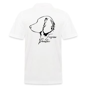 FRISIAN POINTER Profil Chiens Wilsigns - Polo Homme - blanc - Dos - Kai (181cm)