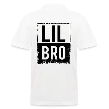 Bruder - Männer Poloshirt - Weiß - Hinten - Kai (181cm)