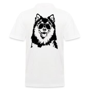 FINNISH LAPPHUND lunettes de soleil cool Wilsigns - Polo Homme - blanc - Dos - Kai (181cm)