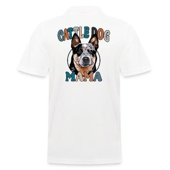 Bouvier Chien Maman Chiens Chien Fête des Mères Wilsigns - Polo Homme - blanc - Dos - Kai (181cm)