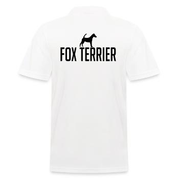 FOX TERRIER Cheveux courts Race chien Wilsigns - Polo Homme - blanc - Dos - Kai (181cm)