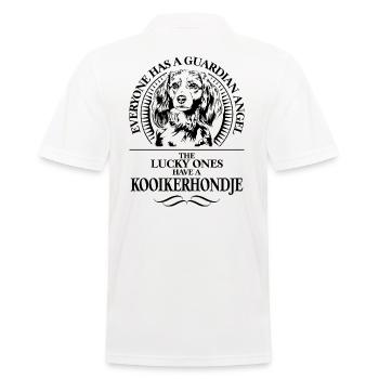KOOIKERHONDJE Guardian Angel Chien Disant WILSIGNS - Polo Homme - blanc - Dos - Kai (181cm)