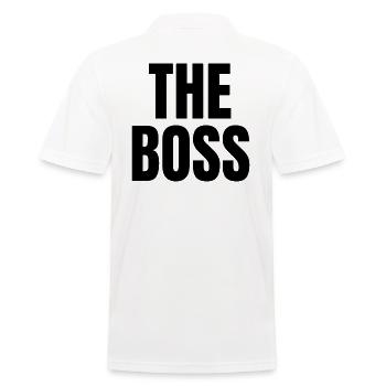 LE PATRON - Polo Homme - blanc - Dos - Kai (181cm)