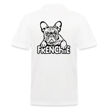 FRENCHIE Français Bulldog Chiens Wilsigns - Polo Homme - blanc - Dos - Kai (181cm)