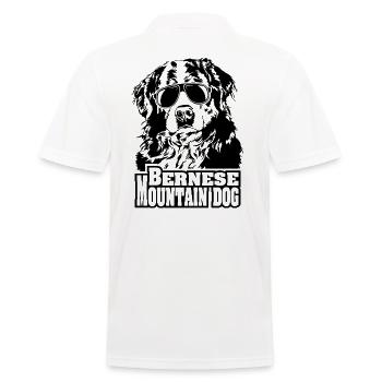 BERNESE MOUNTAIN DOG cool lunettes de soleil chiens chien - Polo Homme - blanc - Dos - Kai (181cm)
