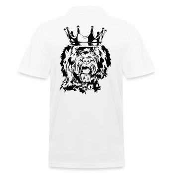 BARBET Krone Chiens de chasse Wilsigns - Polo Homme - blanc - Dos - Kai (181cm)