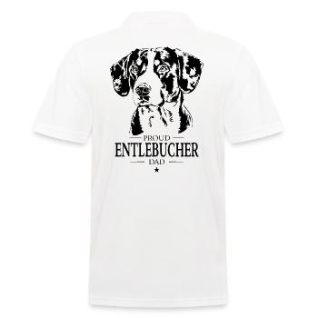 Entlebucher Chien Papa Chien Chien Chien de montagne Wilsigns - Polo Homme - blanc - Dos - Kai (181cm)