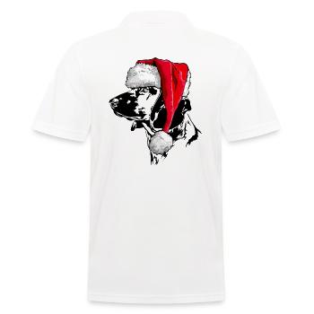 Santa BAVARIAN MOUNTAIN SWEAT DOG Noël - Polo Homme - blanc - Dos - Kai (181cm)