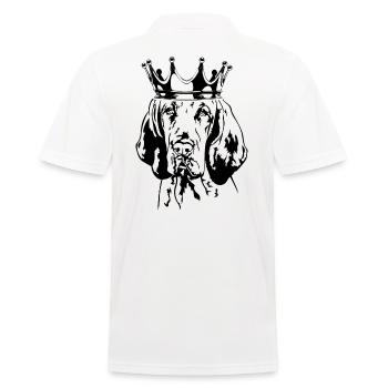 Bracco Italiano Krone Chien Chiens Wilsigns - Polo Homme - blanc - Dos - Kai (181cm)