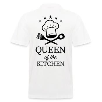 14 Queen of the Kitchen Kochmütze Koch kochffel - Polo Homme - blanc - Dos - Kai (181cm)