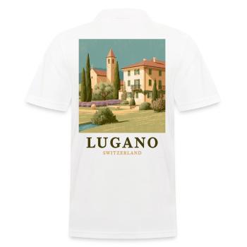 Lugano Villa Panorama - Polo Homme - blanc - Dos - Kai (181cm)