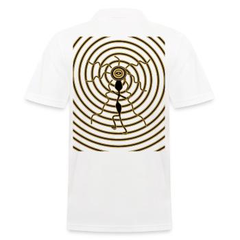 Danses du troisième œil - Polo Homme - blanc - Dos - Kai (181cm)