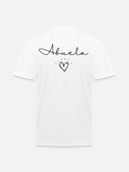 Abuela. Abuela gift - Men's Polo Shirt - white