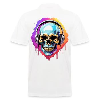Casque - Polo Homme - blanc - Dos - Kai (181cm)