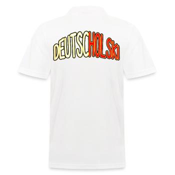 Deutsch-Pole polnisch Polen-Reise Deutscholski - Männer Poloshirt - Weiß - Hinten - Kai (181cm)