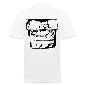 satchel - Men's Polo Shirt - white - Back - Kai (181cm)