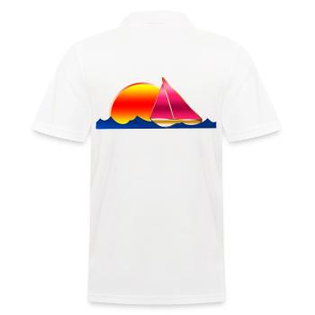 Sailing Yacht Sea Sun - Polo Homme - blanc - Dos - Kai (181cm)