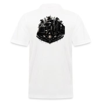 Amour des routiers - Polo Homme - blanc - Dos - Kai (181cm)