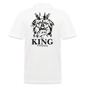 Pékinois Roi de tout Dire Chiens Wilsigns - Polo Homme - blanc - Dos - Kai (181cm)