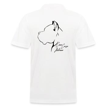 CANE CORSO ITALIANO Profil Chiens Wilsigns - Polo Homme - blanc - Dos - Kai (181cm)