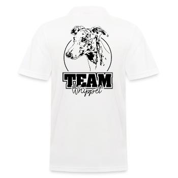 ÉQUIPE WHIPPET Chiens Lévriers Wilsigns - Polo Homme - blanc - Dos - Kai (181cm)