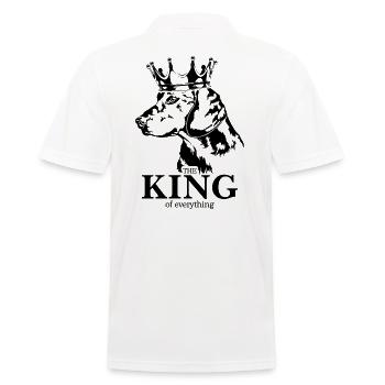 ALPENLAND DACHSBRACKE King disant Wilsigns - Polo Homme - blanc - Dos - Kai (181cm)