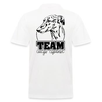 ÉQUIPE GALGO ESPANOL Chiens Lévriers Wilsigns - Polo Homme - blanc - Dos - Kai (181cm)