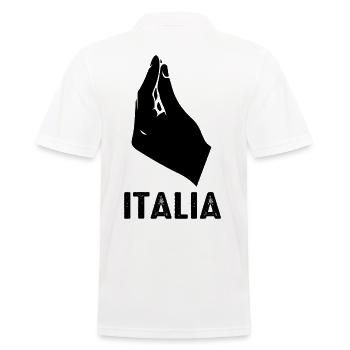 Italie Italien Italien Italie - Polo Homme - blanc - Dos - Kai (181cm)