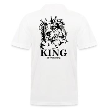 BERGER AUSTRALIEN Roi de tout Wilsigns - Polo Homme - blanc - Dos - Kai (181cm)