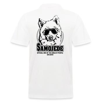 SAMOJEDE les gens les plus cool chiens disant chien Wilsigns - Polo Homme - blanc - Dos - Kai (181cm)
