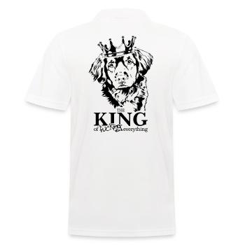Nova Scotia Duck Tolling Retriever King Dog Dog - Polo Homme - blanc - Dos - Kai (181cm)