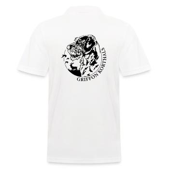 Griffon Korthals Portrait Chiens Chien Wilsigns - Polo Homme - blanc - Dos - Kai (181cm)