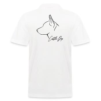 Profil de chien de bouvier Chien de troupeau Chiens Chien Wilsigns - Polo Homme - blanc - Dos - Kai (181cm)