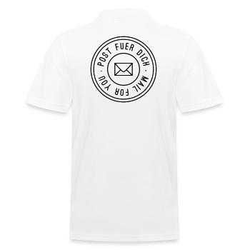 UNE Post pour vous - Polo Homme - blanc - Dos - Kai (181cm)