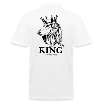 Saluki Roi de tout Chiens Chien Wilsigns - Polo Homme - blanc - Dos - Kai (181cm)