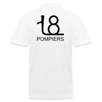 lance_18_2 - Polo Homme - blanc - Dos - Kai (181cm)
