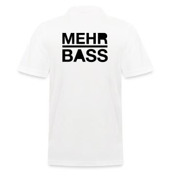 Plus basse - Polo Homme - blanc - Dos - Kai (181cm)