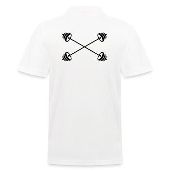 100000000000000000 - Polo Homme - blanc - Dos - Kai (181cm)