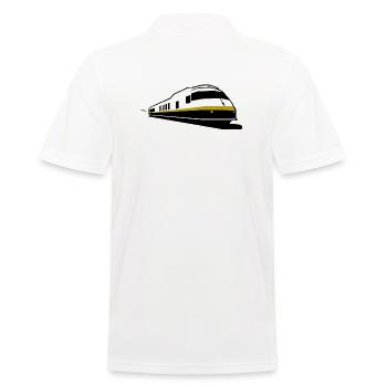 TRAIN - Train - Chemin de fer - Polo Homme - blanc - Dos - Kai (181cm)