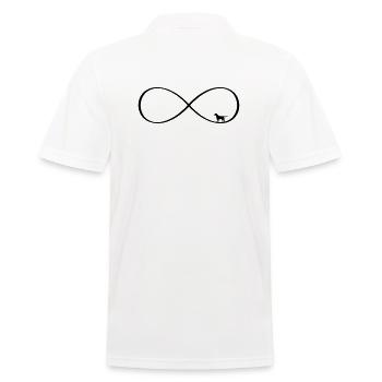 Dog Infinite Love - Conception du chien - Polo Homme - blanc - Dos - Kai (181cm)