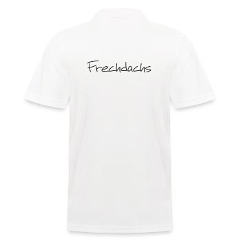 Frechdachs Kind Kleinkind frech Geschenk - Männer Poloshirt - Weiß - Hinten - Kai (181cm)