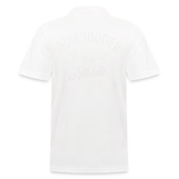 Noirmoutier Anse rouge Athletic club - Polo Homme - blanc - Dos - Kai (181cm)