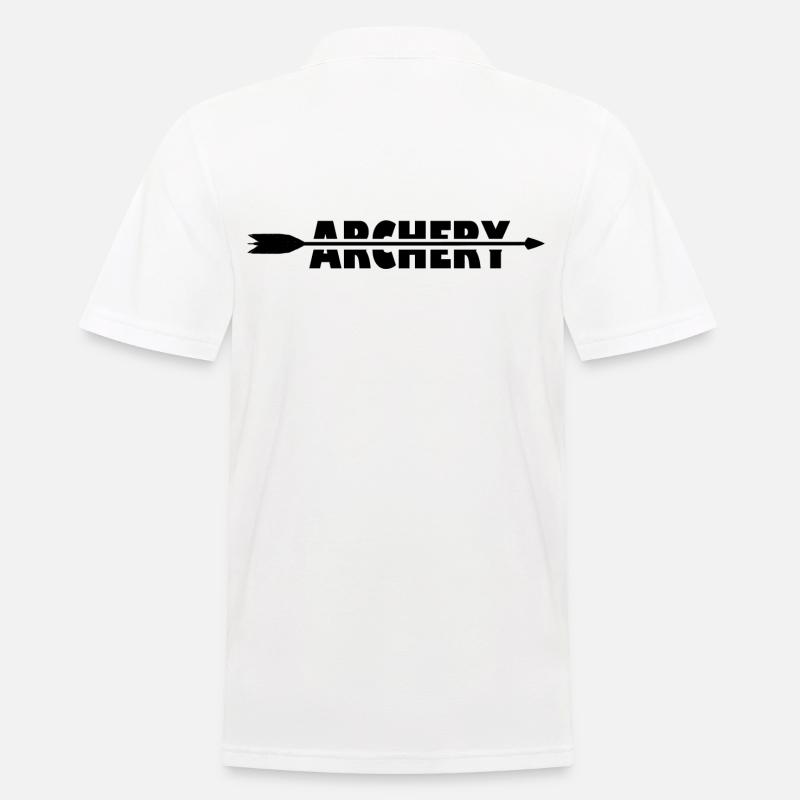 Archery Archery Archery Bow - Men's Polo Shirt - white