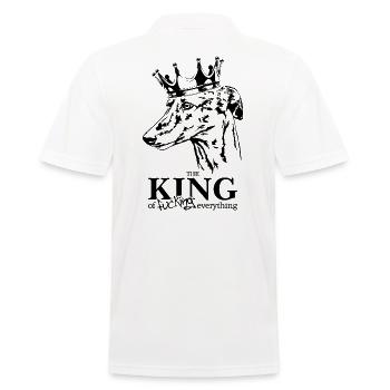 Galgo Espanol Roi de tout Chien Wilsigns - Polo Homme - blanc - Dos - Kai (181cm)
