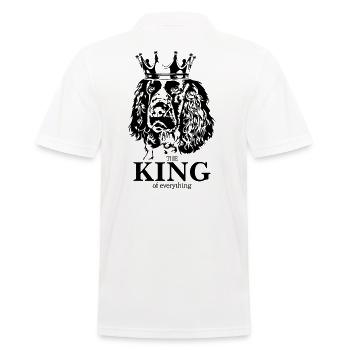 Épagneul springer anglais roi de tous les chiens - Polo Homme - blanc - Dos - Kai (181cm)